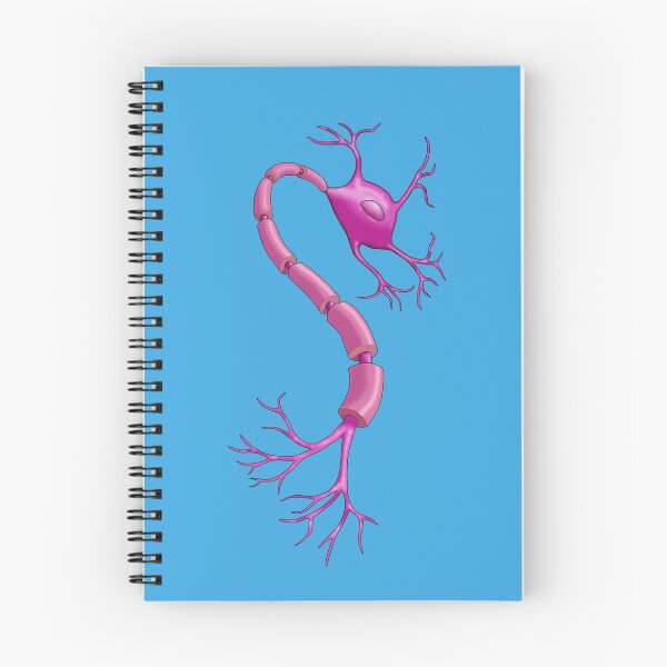 Item preview, Pink Fuchsia Neuron Nerve Cell with Myelin Sheath designed and sold by ScienceSource.