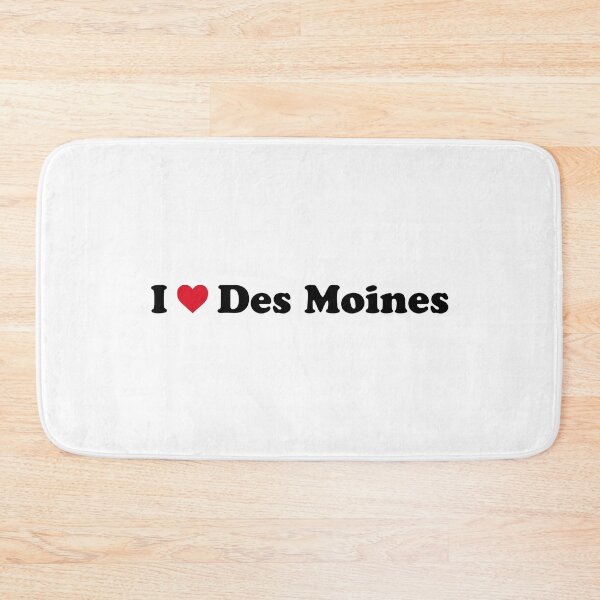 Item preview, I Love Des Moines designed and sold by Novel Gifts.