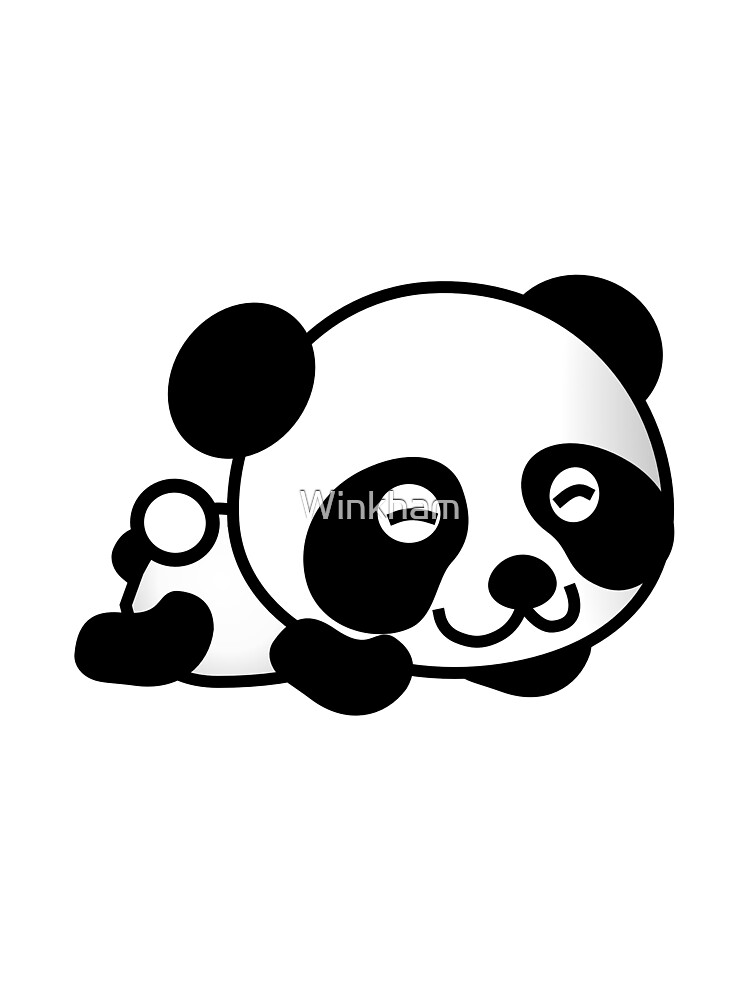 Cute Cartoon Baby Panda Kids T Shirt By Winkham Redbubble
