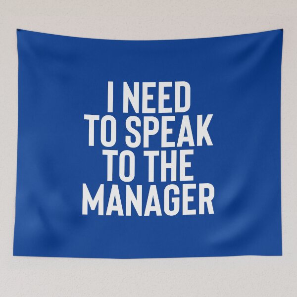 Artikelvorschau, Ich muss mit dem Manager sprechen #5 entworfen und verkauft von SalahBlt.