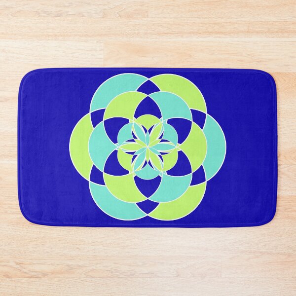 Item preview, Geometric flower designed and sold by magenta-dream.