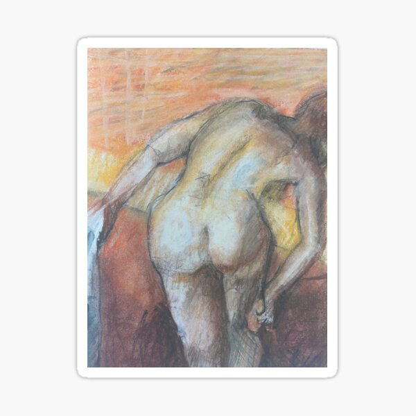 Degas Study Sticker