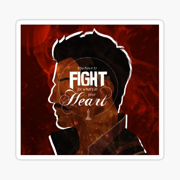 Dorian - Fight For What's In You Heart Sticker