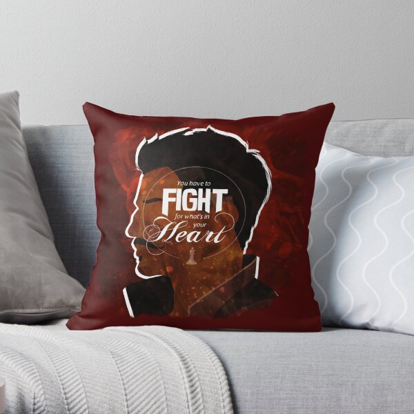 Dorian - Fight For What's In You Heart Throw Pillow
