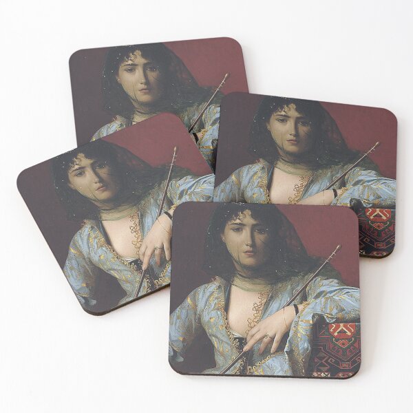 Item preview, VEILED CIRCASSIAN BEAUTY - JEAN LEON GEROME  designed and sold by arthistoryfever.