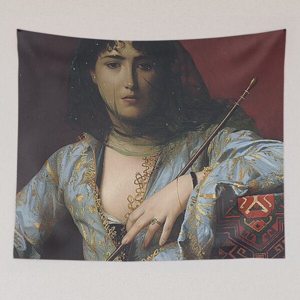 Item preview, VEILED CIRCASSIAN BEAUTY - JEAN LEON GEROME  designed and sold by arthistoryfever.