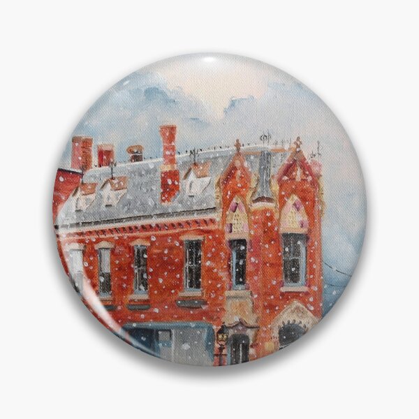 Item preview, First Snow Belfast Maine Painting designed and sold by mary hughes.