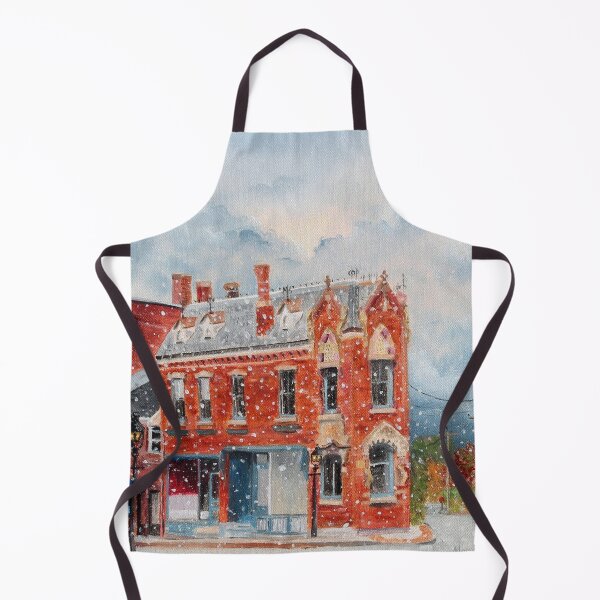 Item preview, First Snow Belfast Maine Painting designed and sold by mary hughes.