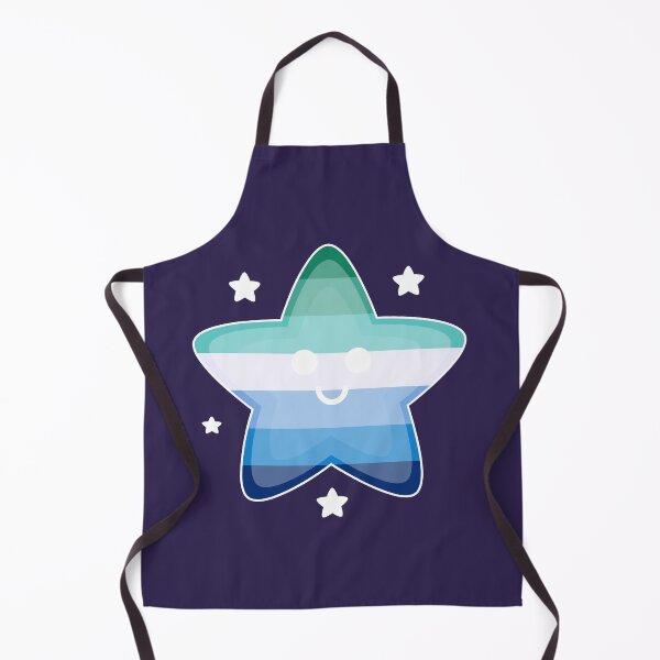 Item preview, Cute Cartoon Gay Man Flag Star designed and sold by QueerShop.