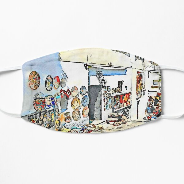 Ravello: souvenir's shop Flat Mask
