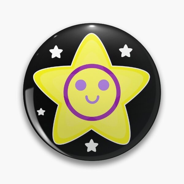 Item preview, Cute Cartoon Intersex Flag Star designed and sold by QueerShop.