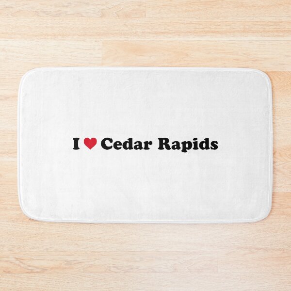Item preview, I Love Cedar Rapids designed and sold by Novel Gifts.