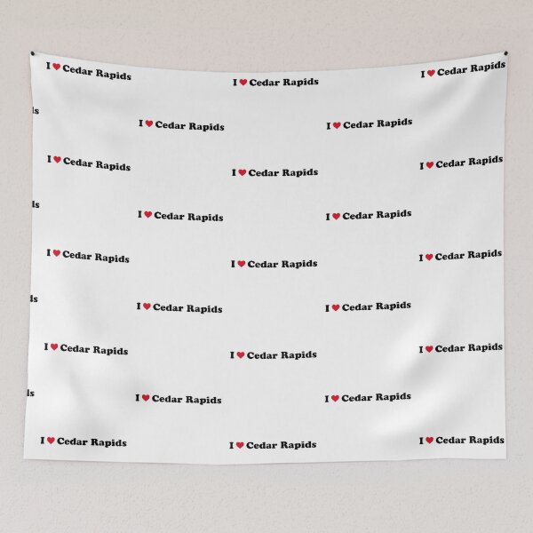 Item preview, I Love Cedar Rapids designed and sold by Novel Gifts.
