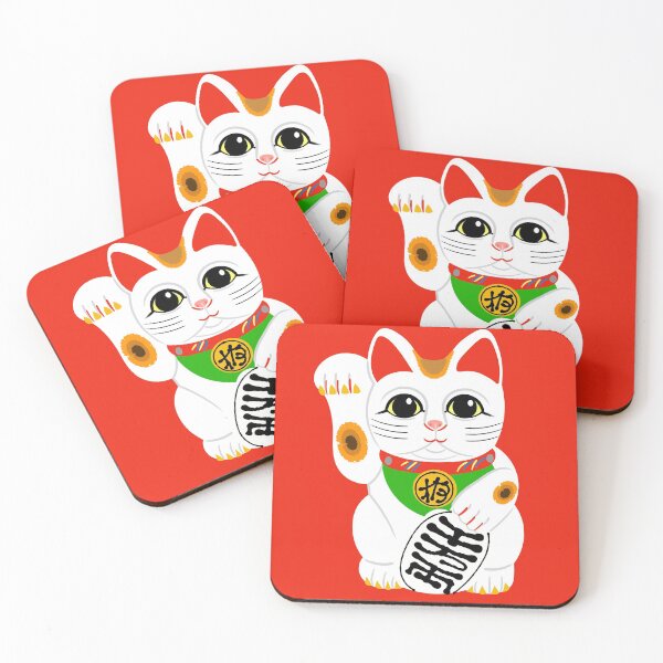 Item preview, Lucky Chinese Waving Cat ( Red Version ) designed and sold by Adam Regester.