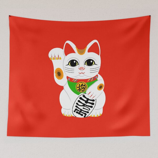 Item preview, Lucky Chinese Waving Cat ( Red Version ) designed and sold by Adam Regester.