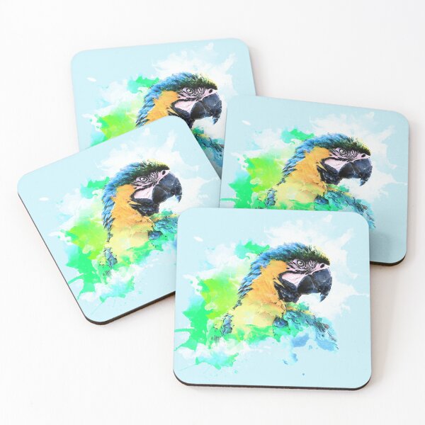 Item preview, Aquarell Splash Parrot designed and sold by Alienphysique.