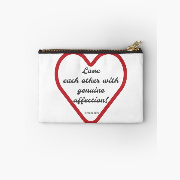 Item preview, Bible Quote Romans 12v10 Love Each Other designed and sold by Saskia Beeldman.