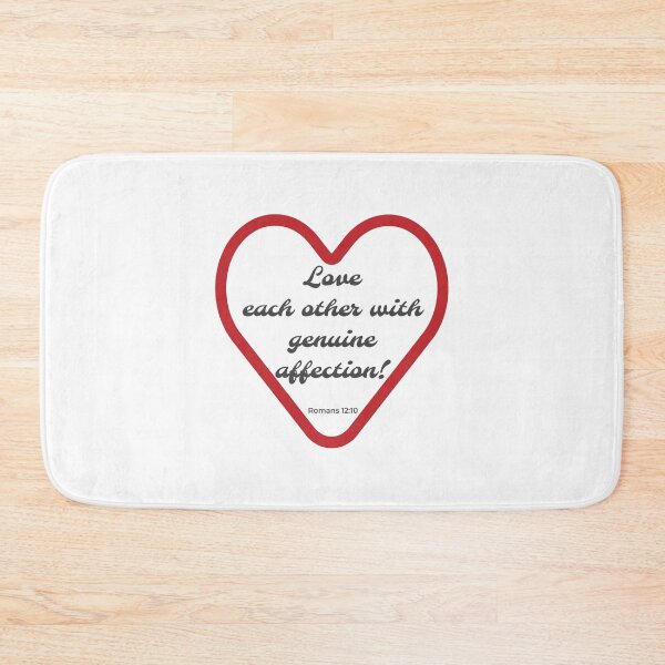 Item preview, Bible Quote Romans 12v10 Love Each Other designed and sold by Saskia Beeldman.