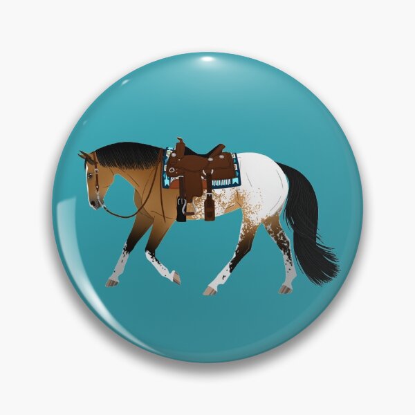 Item preview, Buckskin Appaloosa Ranch Horse - Equine Rampaige designed and sold by equinerampaige.