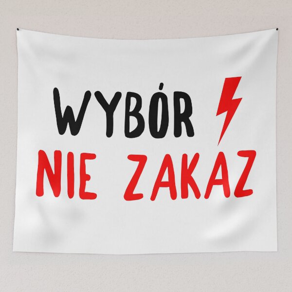 Item preview, WYBOR NIE ZAKAZ | POLAND WOMEN PROTEST | STRAJK KOBIET designed and sold by MagicBoutique.