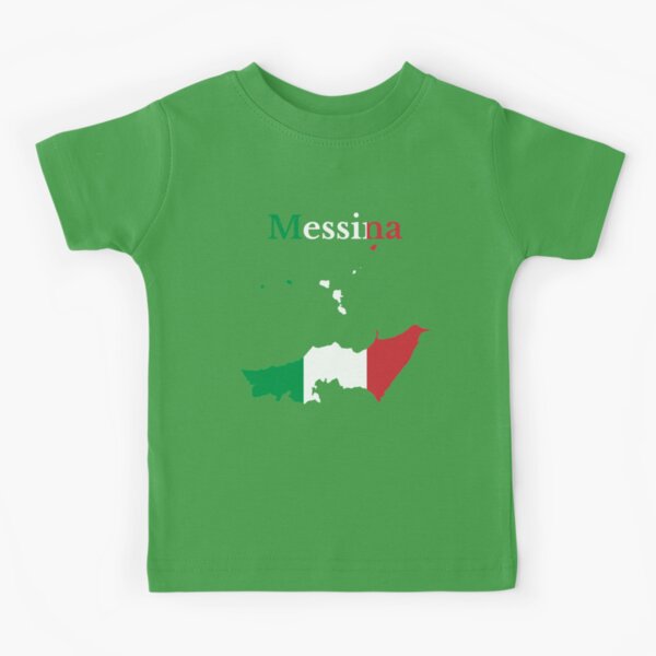 Province of Messina Map, Italian Province. Kids T-Shirt for Sale by  MKCoolDesigns MK