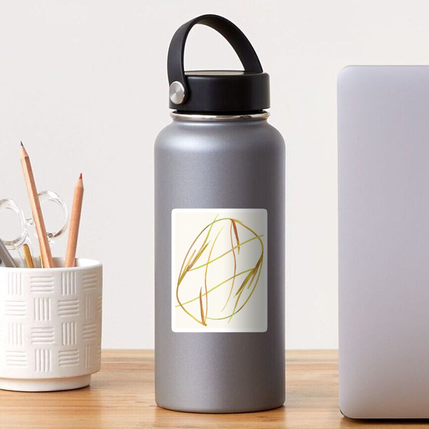 Rhythm - organic shapes Sticker