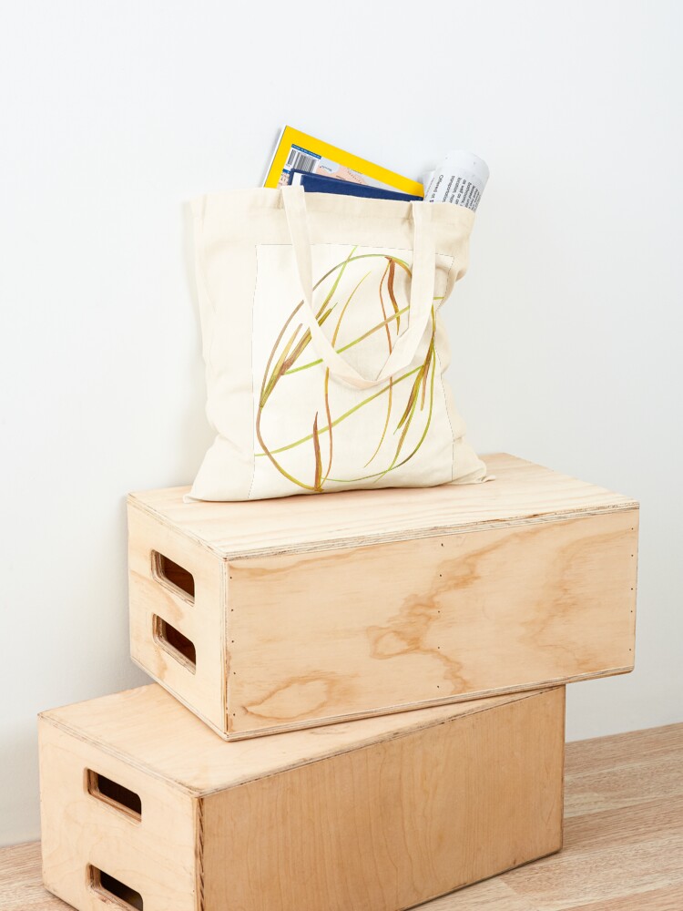 Alternate view of Rhythm - organic shapes Tote Bag