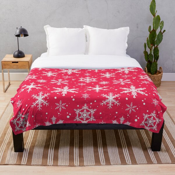Item preview, Snowflake Pattern-Red designed and sold by PocketShadow.