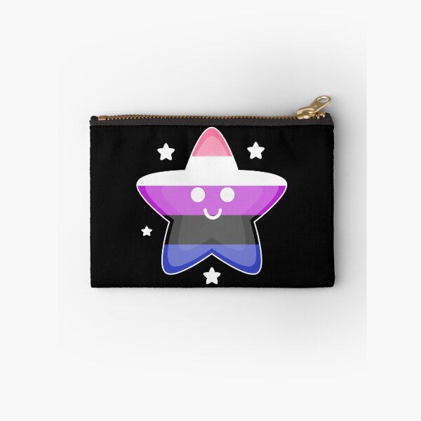Item preview, Cute Cartoon Genderfluid Flag Star designed and sold by QueerShop.