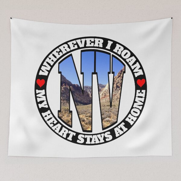 Item preview, Heart Stays Home - Nevada designed and sold by DonDota.