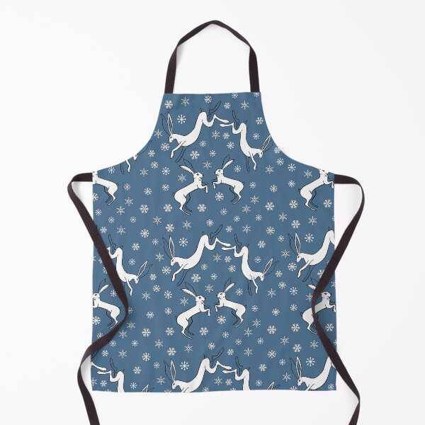 Item preview, Blue Winter Hares designed and sold by Craigaren.