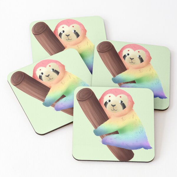 Item preview, Rainbow Sloth designed and sold by KrissySempai.