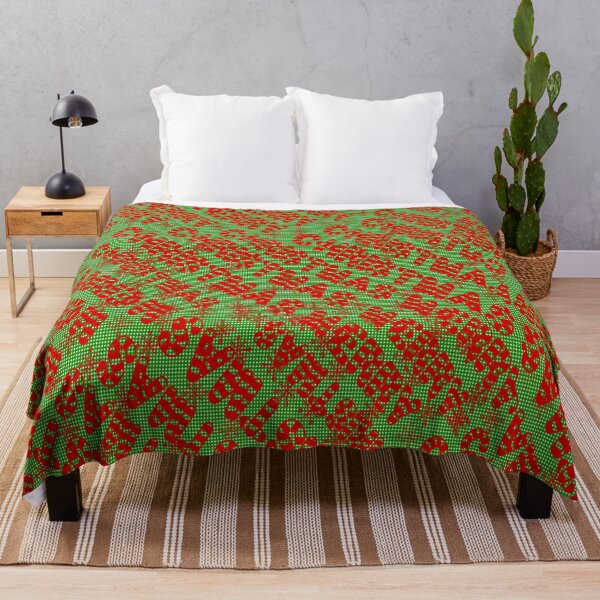 Item preview, Merry Christmas red and green  designed and sold by kalanisart.