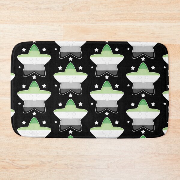 Item preview, Cute Cartoon Aromantic Flag Star designed and sold by QueerShop.