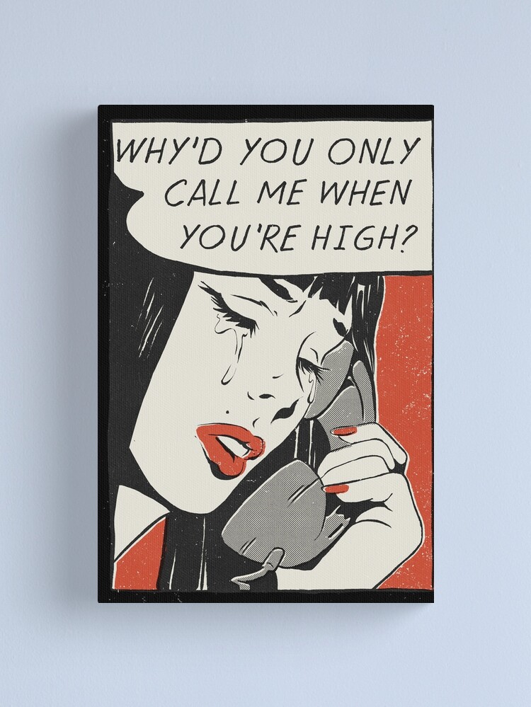 Alternate view of Call me Canvas Print