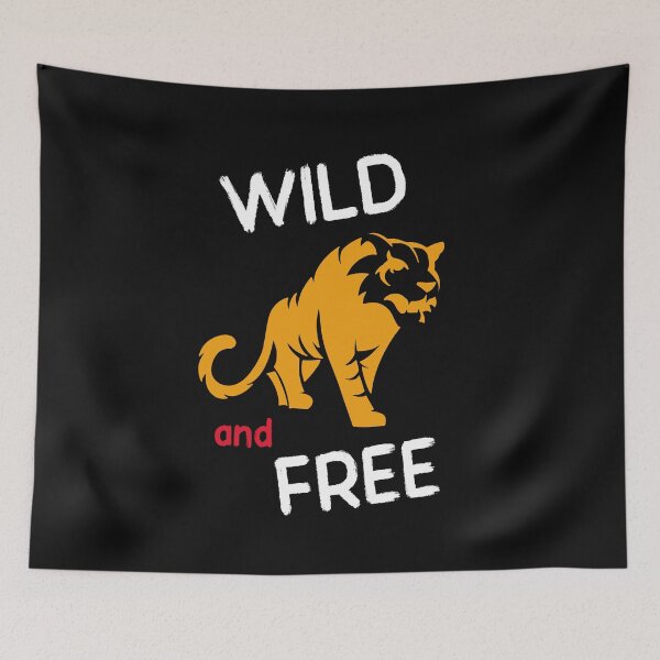Item preview, Wild and Free Tiger  designed and sold by SKilner.