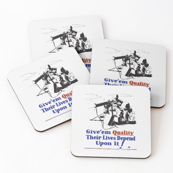 Item preview, Give ‘em Quality Their Lives Depend On It designed and sold by warishellstore.