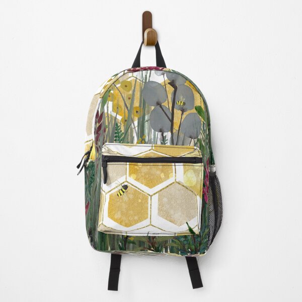 Item preview, Bees, Flowers and Honey Comb Water color designed and sold by Cheryl Graham.