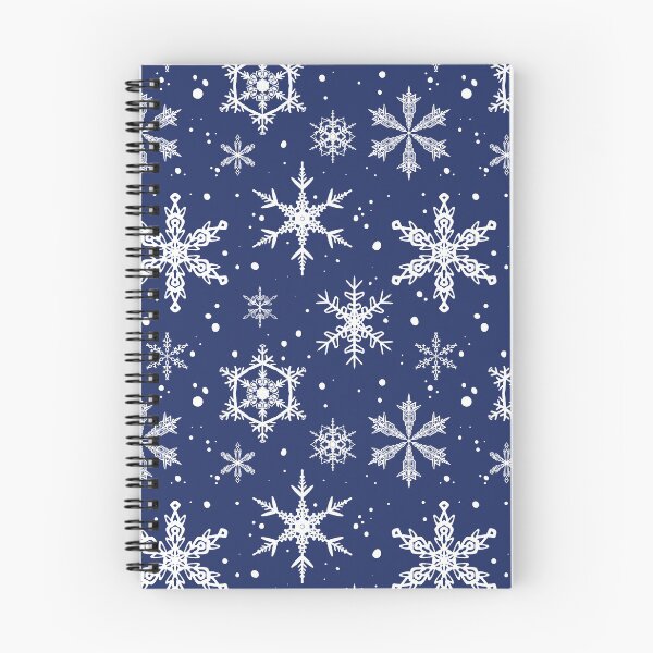 Aperçu de l'œuvre Motif flocon de neige-bleu créée et vendue par PocketShadow.
