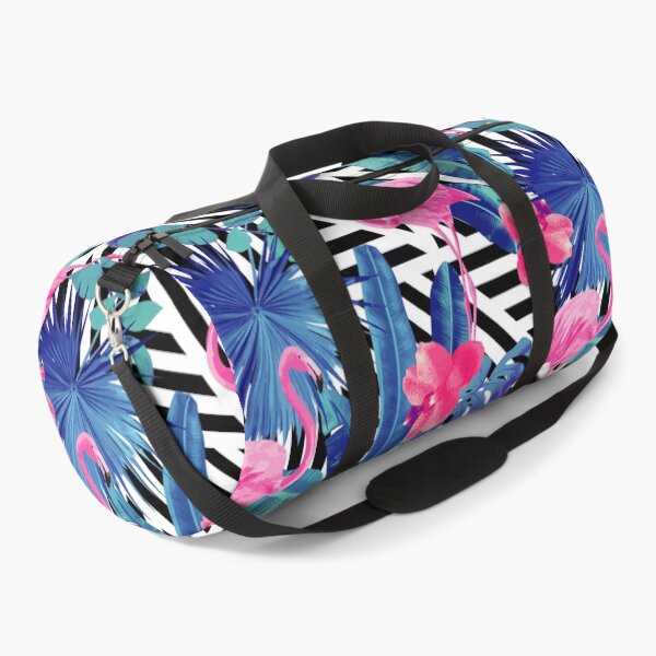 Item preview, Pink Flamingo Tropical Jungle Leaf designed and sold by newburyboutique.