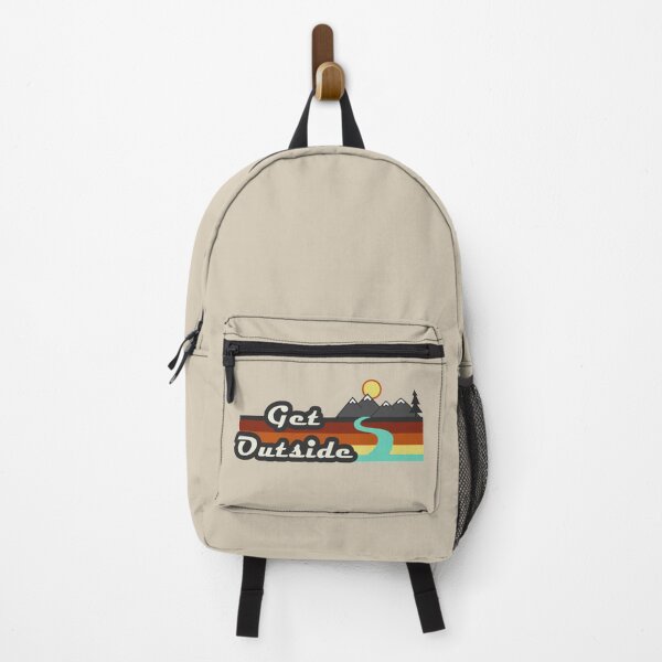 Item preview, Retro Outdoorsy Mountains designed and sold by Sunpeak Merch.
