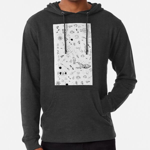 LOUIS TOMLINSON TATTOO - SKATEBOARD MAN | Pullover Hoodie