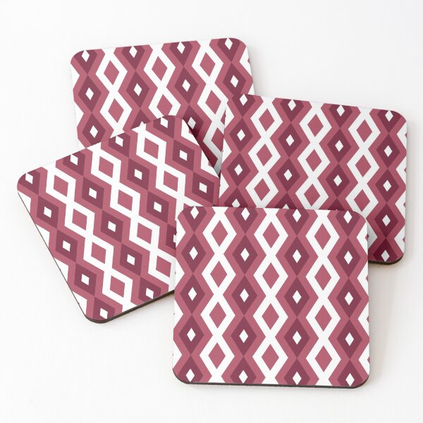 Item preview, Diamond In The Rough - Burgundy Inverted Design Pattern designed and sold by unrealindeed.