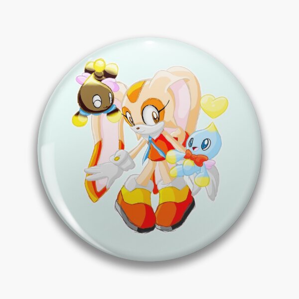 Item preview, Cream The Rabbit with Cheese and Chocola Chao designed and sold by yukikosnowflake.