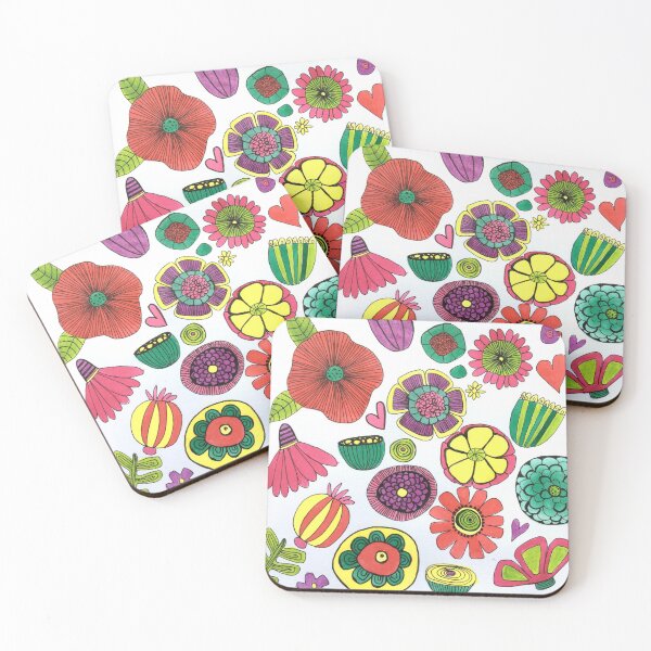 Item preview, Inktober Bright Florals designed and sold by MyCraftyNell.