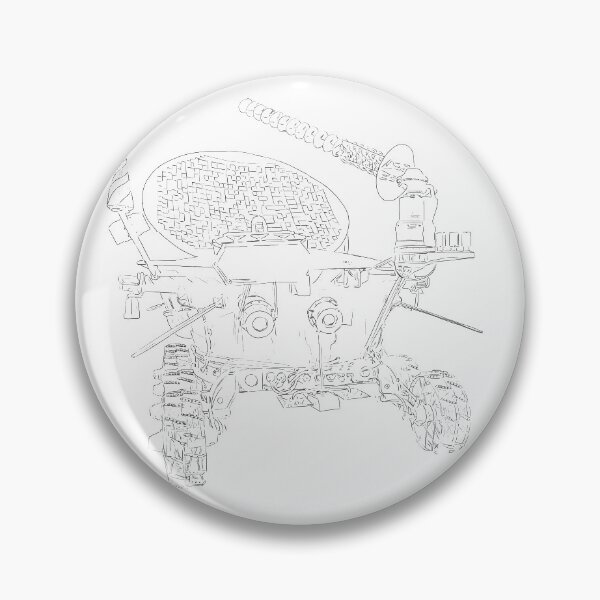 Item preview, Lunokhod (Луноход) Moon Rover Drawing designed and sold by Spaceflight Designs.