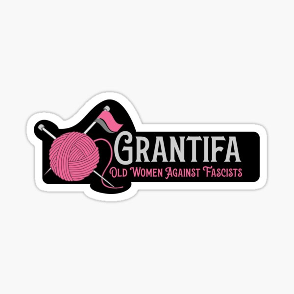 Item preview, Grantifa: Old Women Against Fascists designed and sold by PeculiarParsnip.