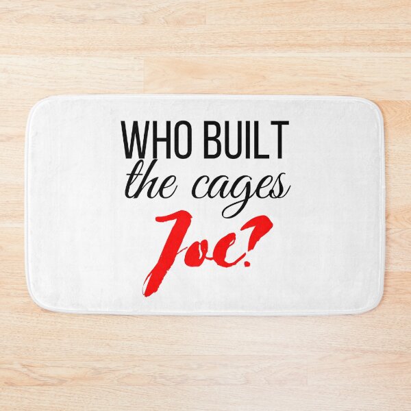 Item preview, who built the cages joe designed and sold by OneTimeEngineer.