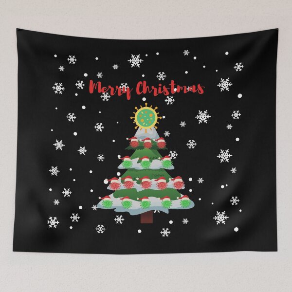Item preview, Virus Tree Christmas designed and sold by CecileMJ.