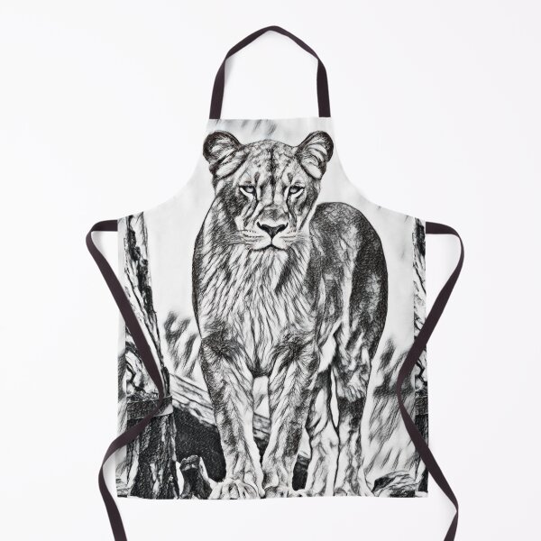 Item preview, Lioness Sketch Design designed and sold by The Merch.